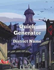 Quick Generator - District Names PDF