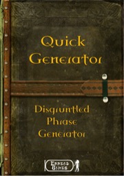 Disgruntled Phrase Generator PDF
