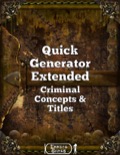 Quick Generator Extended Criminal Concepts & Titles PDF