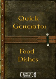 Quick Generator: Food Dishes PDF
