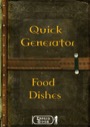Quick Generator: Food Dishes PDF