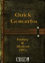 Quick Generator: Fantasy & Medieval NPCs PDF