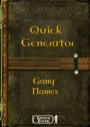 Quick Generator: Gang Names (PFRPG) PDF