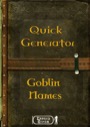 Quick Generator: Goblin Names PDF