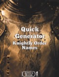 Quick Generator Knightly Order Names PDF