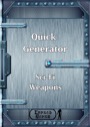 Quick Generator Sci-Fi Weapons PDF