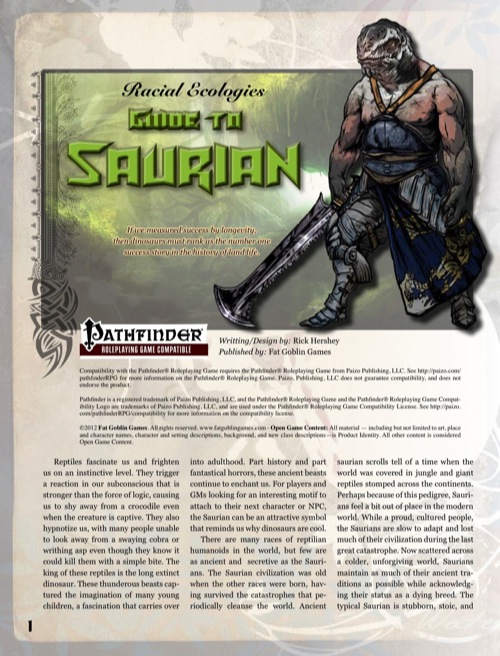 lair of the saurians free pdf download