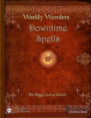 Weekly Wonders: Downtime Spells (PFRPG) PDF