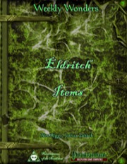 Weekly Wonders: Eldritch Items (PFRPG) PDF