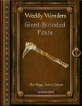 Weekly Wonders: Giant-Blooded Feats (PFRPG) PDF
