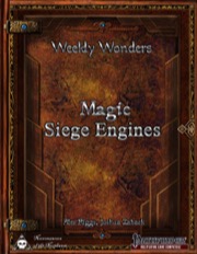 Weekly Wonders: Siege Engines (PFRPG) PDF