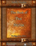 Weekly Wonders - The Book of Ten Styles (PFRPG) PDF