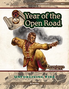 Cover of Pathfinder Society Quest #2: Unforgiving Fire