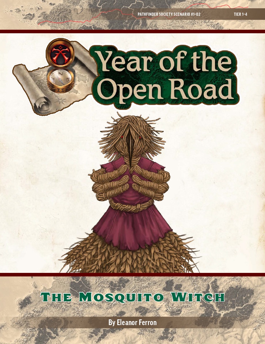 Cover of Pathfinder Society Scenario #1-02: The Mosquito Witch