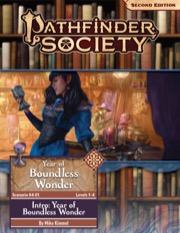 Pathfinder Society Intro: Year of Boundless Wonder