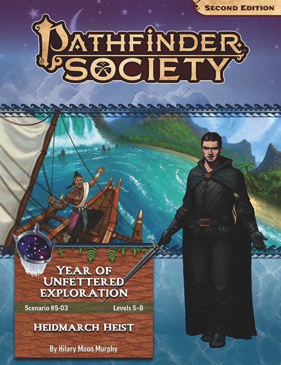  The cover for Pathfinder Society Scenario #5-03: Heidmarch Heist.