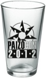 PaizoCon 2012 Pint Glass