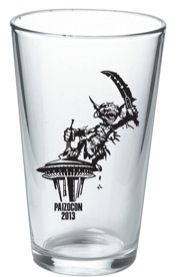 PaizoCon 2013 Pint Glass