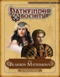 Pathfinder Society Scenario #4–09: The Blakros Matrimony (PFRPG) PDF