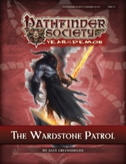 Pathfinder Society Scenario #5–02: The Wardstone Patrol (PFRPG) PDF
