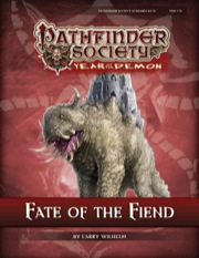 Pathfinder Society Scenario #5–17: Fate of the Fiend (PFRPG) PDF