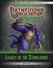 Pathfinder Society Scenario #6–00: Legacy of the Stonelords (PFRPG) PDF