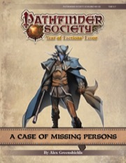 Pathfinder Society Scenario #9-02: A Case of Missing Persons (PFRPG) PDF
