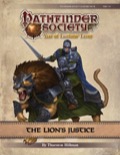 Pathfinder Society Scenario #9-13: The Lion's Justice PDF