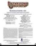 Pathfinder Society: GM 101 PDF