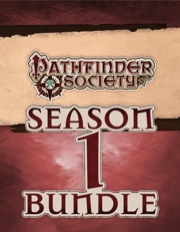 Pathfinder Society Scenario—Season 1 PDF Bundle