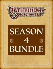 Pathfinder Society Scenario—Season 4 PDF Bundle