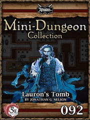 Mini-Dungeon #092: Lauron's Tomb (5E) PDF