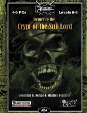 A24: Return to the Crypt of the Sun Lord (PFRPG) PDF