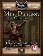 Mini-Dungeon #015: Torment at Torni Tower (5E / Fantasy Grounds) Download
