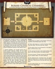 Mini-Dungeon #001: Buried Council Chambers (PFRPG) PDF