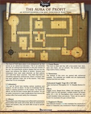 Mini-Dungeon #023: The Aura of Profit (PFRPG) PDF