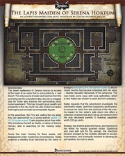 Mini-Dungeon #024: The Lapis Maiden of Serena Hortum (PFRPG) PDF