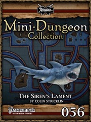 Mini-Dungeon #056: The Siren's Lament (PFRPG) PDF