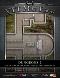 VTT Map Pack: Dungeons 2 (Download)