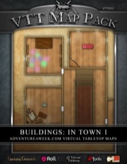 VTT Map Pack: Buildings in Town 1 (Download)