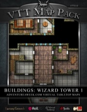 VTT Map Pack: Wizard Tower (Download)