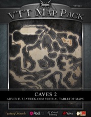 VTT Map Pack: Caves 2 (Download)