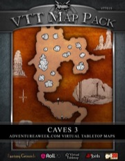 VTT Map Pack: Caves 3 (Download)