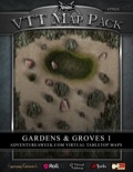VTT Map Pack: Gardens & Groves 1 (Download)