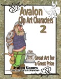 Avalon Clip Art Characters #2: Dwarf PDF