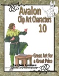 Avalon Clip Art Characters #10: Bard 2 PDF