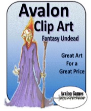 Avalon Clip Art: Undead PDF