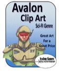 Avalon Clip Art: Sci-Fi #1 PDF
