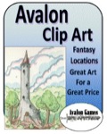 Avalon Clip Art: Fantasy Locations PDF