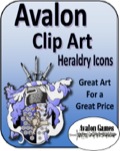 Avalon Clip Art: Heraldry Icons PDF